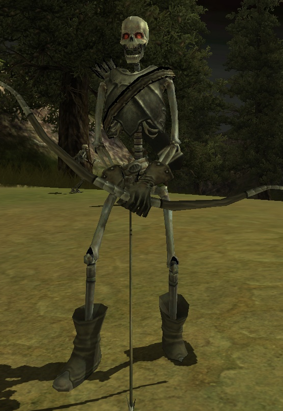 Внешний вид Скелет-лучник